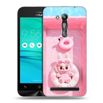 Силиконовый чехол на ASUS ZenFone Go 4.5 ZB452KG с принтом Labubu Лабубу