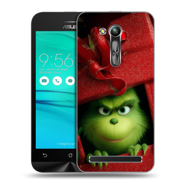 Силиконовый чехол на ASUS ZenFone Go 4.5 ZB452KG с принтом Новый год
