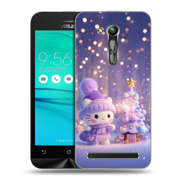 Силиконовый чехол на ASUS ZenFone Go 4.5 ZB452KG с принтом Новый год