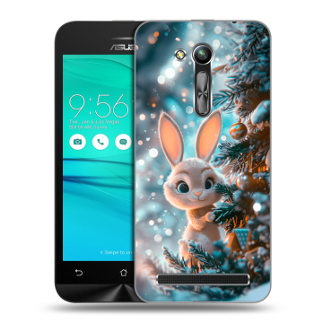 Силиконовый чехол на ASUS ZenFone Go 4.5 ZB452KG с принтом Новый год