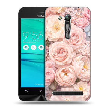 Силиконовый чехол на ASUS ZenFone Go 4.5 ZB452KG с принтом женский