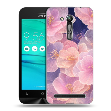 Силиконовый чехол на ASUS ZenFone Go 4.5 ZB452KG с принтом женский