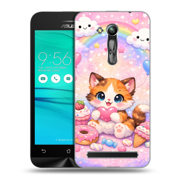Силиконовый чехол на ASUS ZenFone Go 4.5 ZB452KG с принтом для девочек