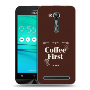 Силиконовый чехол на ASUS ZenFone Go 4.5 ZB452KG с принтом женский