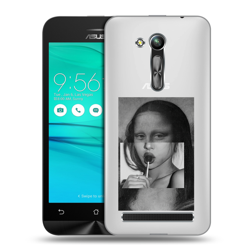 Пластиковый чехол на ASUS ZenFone Go 4.5 ZB452KG с принтом Мона Лиза Пластиковый чехол на ASUS ZenFone Go 4.5 ZB452KG с принтом Мона Лиза