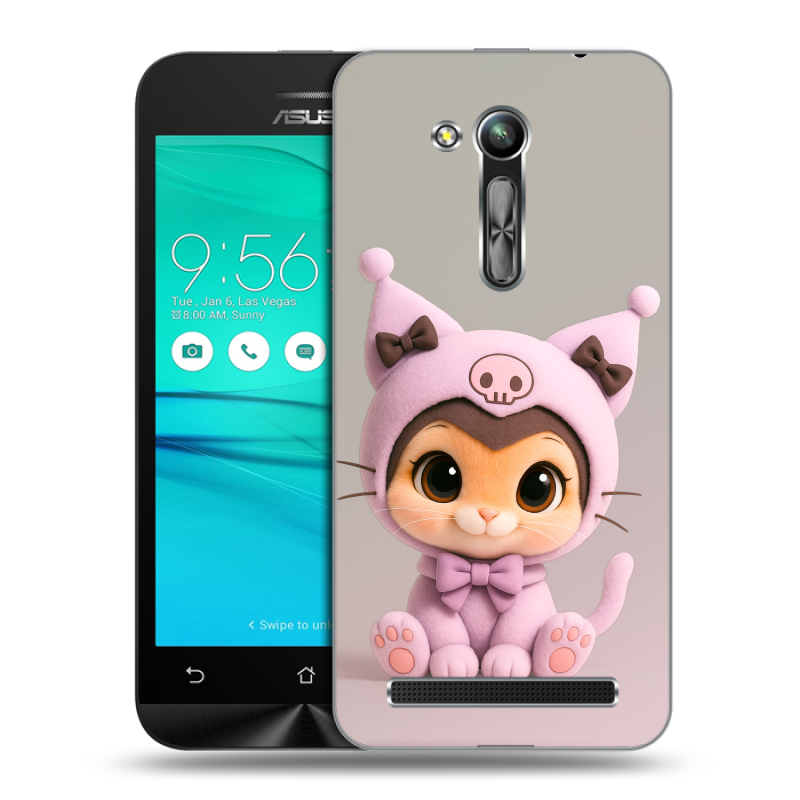 Пластиковый чехол на ASUS ZenFone Go 4.5 ZB452KG с принтом Куроми Kuromi Пластиковый чехол на ASUS ZenFone Go 4.5 ZB452KG с принтом Куроми Kuromi