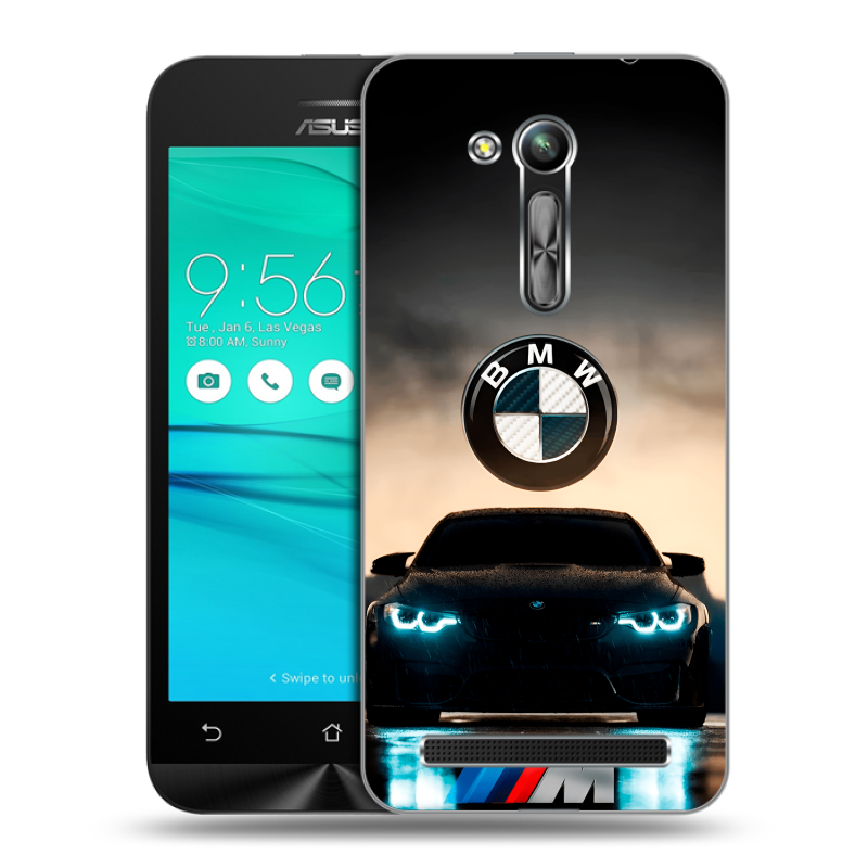 Силиконовый чехол на ASUS ZenFone Go 4.5 ZB452KG с принтом БМВ BMW Силиконовый чехол на ASUS ZenFone Go 4.5 ZB452KG с принтом БМВ BMW