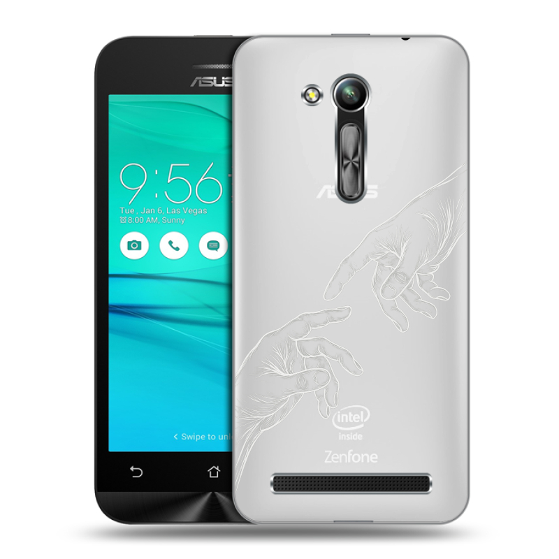 Пластиковый чехол на ASUS ZenFone Go 4.5 ZB452KG с принтом Сотворение мира Пластиковый чехол на ASUS ZenFone Go 4.5 ZB452KG с принтом Сотворение мира