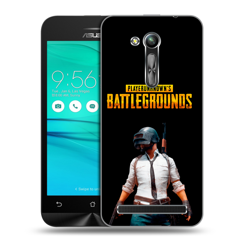 Пластиковый чехол на ASUS ZenFone Go 4.5 ZB452KG с принтом PUGB ПАГБ Пластиковый чехол на ASUS ZenFone Go 4.5 ZB452KG с принтом PUGB ПАГБ