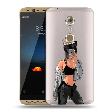 Пластиковый чехол на ZTE Axon 7 с принтом Женские принты Пластиковый чехол на ZTE Axon 7 с принтом Женские принты