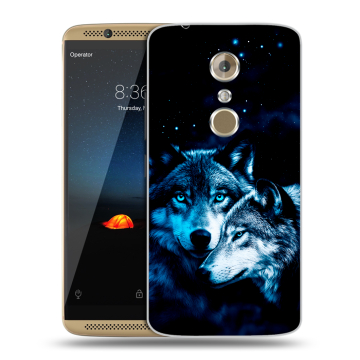 Пластиковый чехол на ZTE Axon 7 с принтом Волки Пластиковый чехол на ZTE Axon 7 с принтом Волки