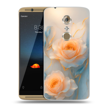 Пластиковый чехол на ZTE Axon 7 с принтом Женский