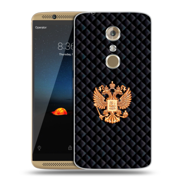 Пластиковый чехол на ZTE Axon 7 с принтом Герб России принт Пластиковый чехол на ZTE Axon 7 с принтом Герб России принт