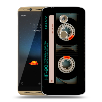 Пластиковый чехол на ZTE Axon 7 с принтом Кассета Пластиковый чехол на ZTE Axon 7 с принтом Кассета