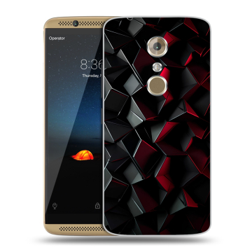 Пластиковый чехол на ZTE Axon 7 с принтом Абстракция Пластиковый чехол на ZTE Axon 7 с принтом Абстракция