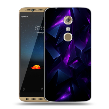Пластиковый чехол на ZTE Axon 7 с принтом Абстракиция
