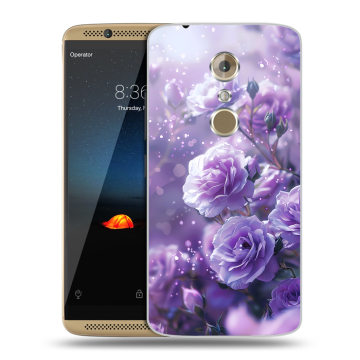 Пластиковый чехол на ZTE Axon 7 с принтом Розы цветы Пластиковый чехол на ZTE Axon 7 с принтом Розы цветы