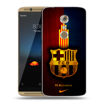 Пластиковый чехол на ZTE Axon 7 с принтом Барселона Barcelona