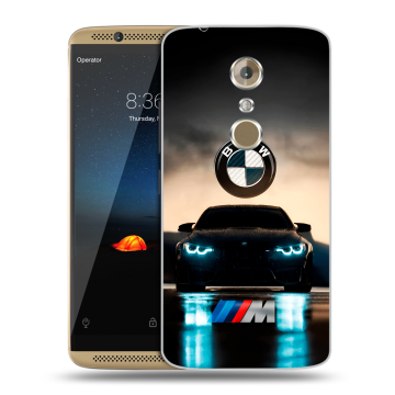Пластиковый чехол на ZTE Axon 7 с принтом БМВ BMW Пластиковый чехол на ZTE Axon 7 с принтом БМВ BMW