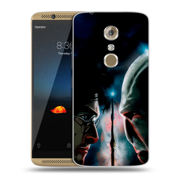 Пластиковый чехол на ZTE Axon 7 с принтом Гарри Поттер Harry Potter