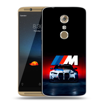 Пластиковый чехол на ZTE Axon 7 с принтом БМВ BMW Пластиковый чехол на ZTE Axon 7 с принтом БМВ BMW