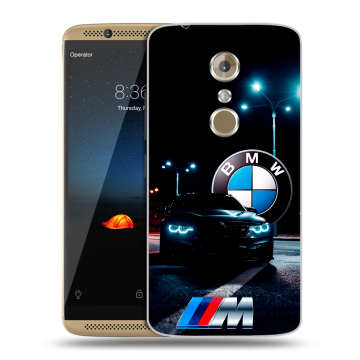 Пластиковый чехол на ZTE Axon 7 с принтом БМВ BMW Пластиковый чехол на ZTE Axon 7 с принтом БМВ BMW