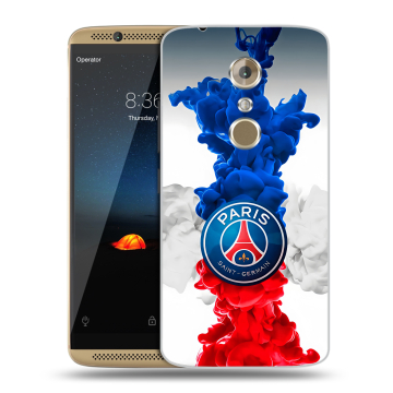 Пластиковый чехол на ZTE Axon 7 с принтом PSG ПСЖ