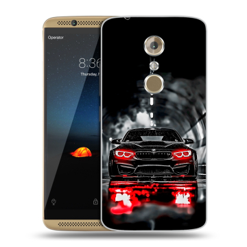 Пластиковый чехол на ZTE Axon 7 с принтом BMW БМВ Пластиковый чехол на ZTE Axon 7 с принтом BMW БМВ