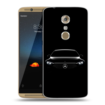 Пластиковый чехол на ZTE Axon 7 с принтом Mercedes Мерседес Пластиковый чехол на ZTE Axon 7 с принтом Mercedes Мерседес