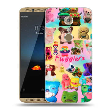 Пластиковый чехол на ZTE Axon 7 с принтом Флагер Fuggler