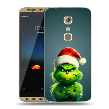 Пластиковый чехол на ZTE Axon 7 с принтом Новый год