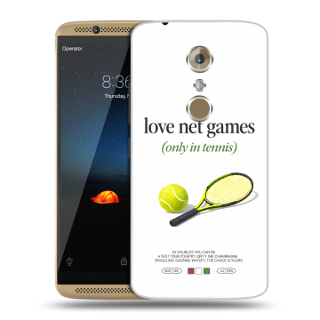 Пластиковый чехол на ZTE Axon 7 с принтом для девочек