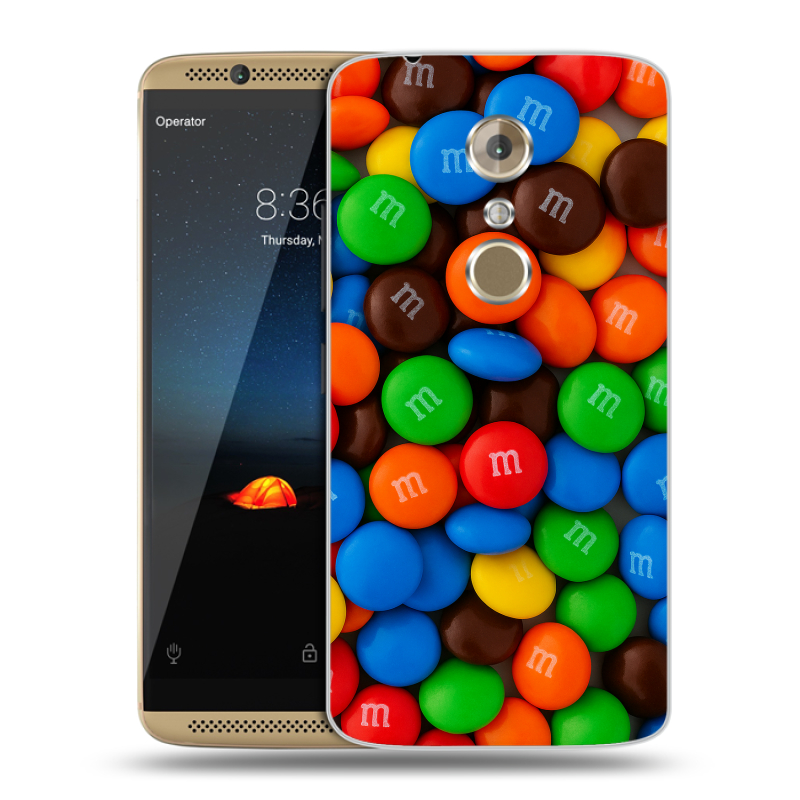 Пластиковый чехол на ZTE Axon 7 с принтом Конфеты Пластиковый чехол на ZTE Axon 7 с принтом Конфеты