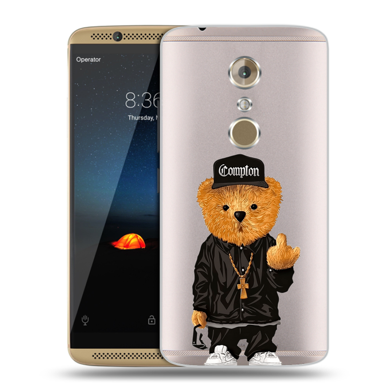 Пластиковый чехол на ZTE Axon 7 с принтом Плюшевый медведь Пластиковый чехол на ZTE Axon 7 с принтом Плюшевый медведь