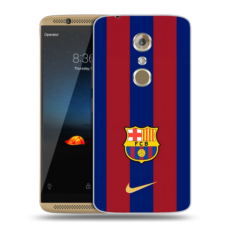 Пластиковый чехол на ZTE Axon 7 с принтом Барселона Barcelona Пластиковый чехол на ZTE Axon 7 с принтом Барселона Barcelona
