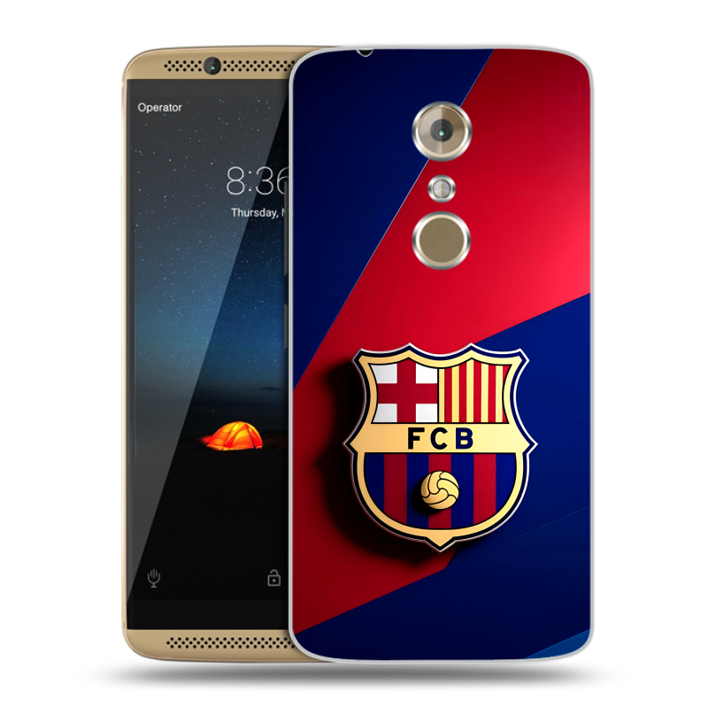 Пластиковый чехол на ZTE Axon 7 с принтом Барселона Barcelona Пластиковый чехол на ZTE Axon 7 с принтом Барселона Barcelona