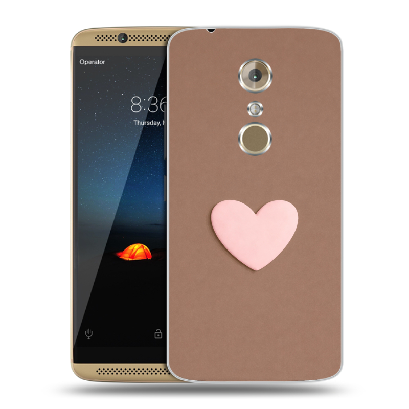 Пластиковый чехол на ZTE Axon 7 с принтом женский Пластиковый чехол на ZTE Axon 7 с принтом женский