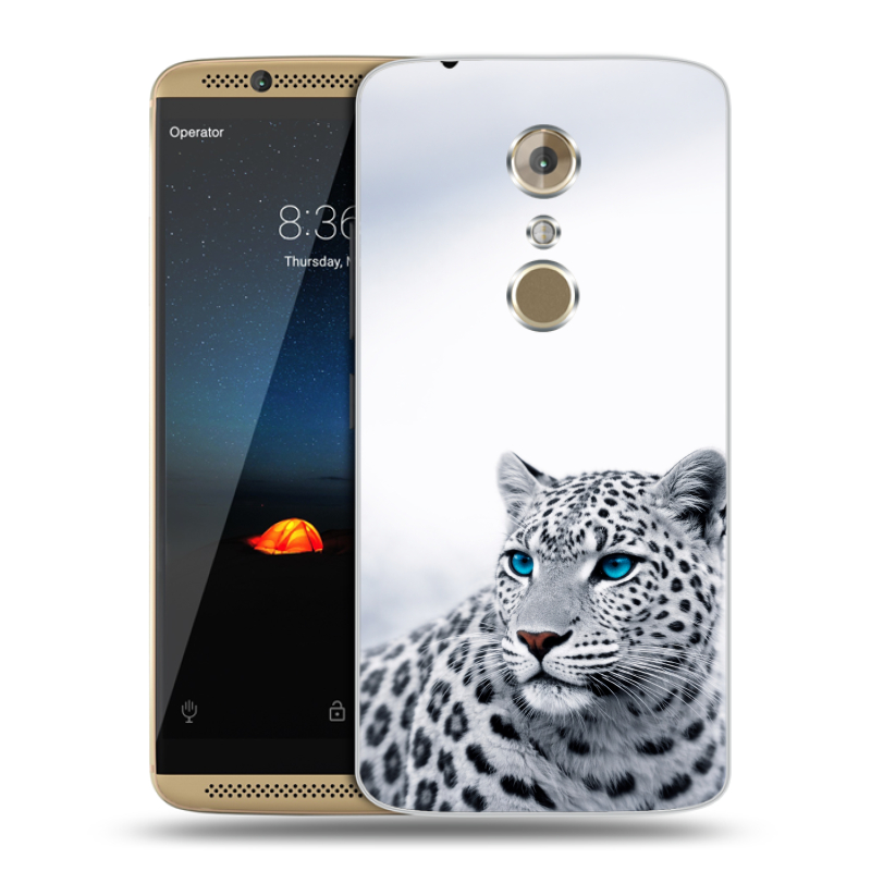 Пластиковый чехол на ZTE Axon 7 с принтом женский Пластиковый чехол на ZTE Axon 7 с принтом женский