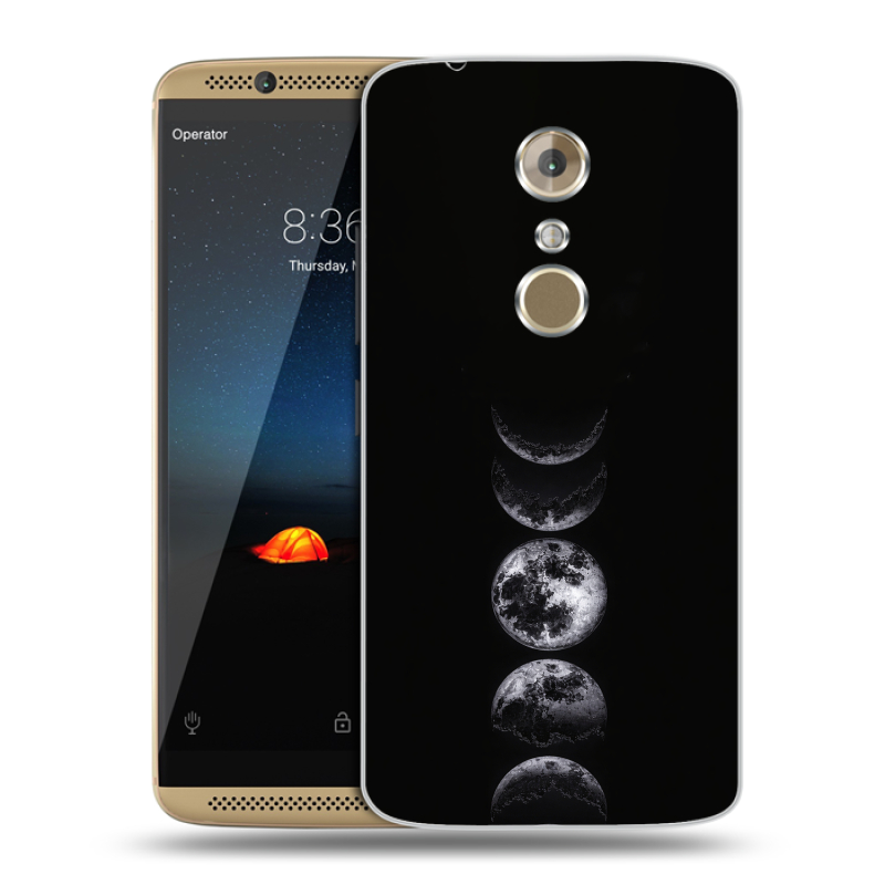 Пластиковый чехол на ZTE Axon 7 с принтом женский Пластиковый чехол на ZTE Axon 7 с принтом женский