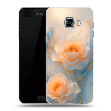 Силиконовый чехол на Samsung Galaxy C5 с принтом Женский Силиконовый чехол на Samsung Galaxy C5 с принтом Женский
