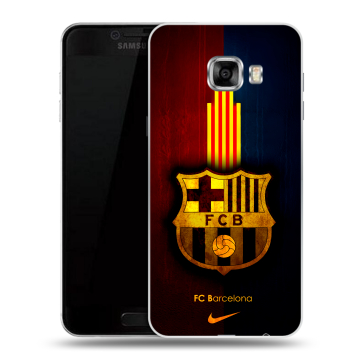 Силиконовый чехол на Samsung Galaxy C5 с принтом Барселона Barcelona Силиконовый чехол на Samsung Galaxy C5 с принтом Барселона Barcelona
