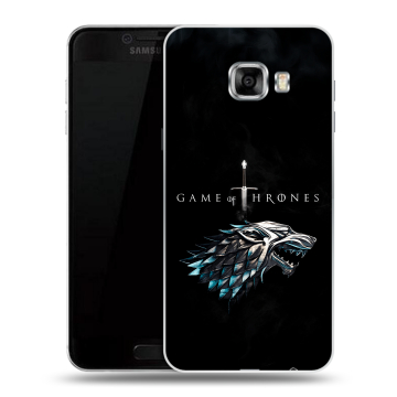 Силиконовый чехол на Samsung Galaxy C5 с принтом Игра Престолов Game Thrones