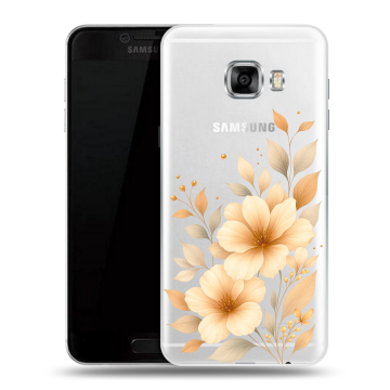 Силиконовый чехол на Samsung Galaxy C5 с принтом для девушки Силиконовый чехол на Samsung Galaxy C5 с принтом для девушки