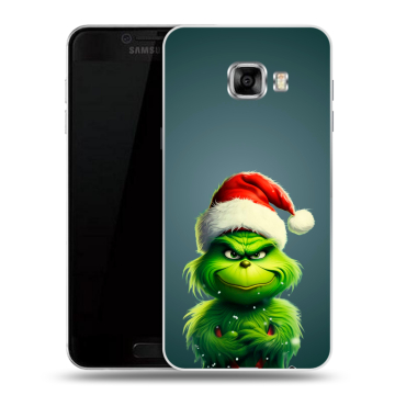 Силиконовый чехол на Samsung Galaxy C5 с принтом Новый год Силиконовый чехол на Samsung Galaxy C5 с принтом Новый год