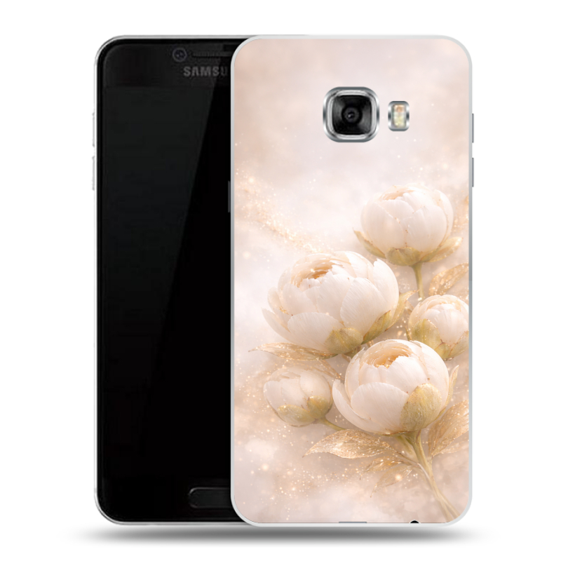 Пластиковый чехол на Samsung Galaxy C5 с принтом женский Пластиковый чехол на Samsung Galaxy C5 с принтом женский