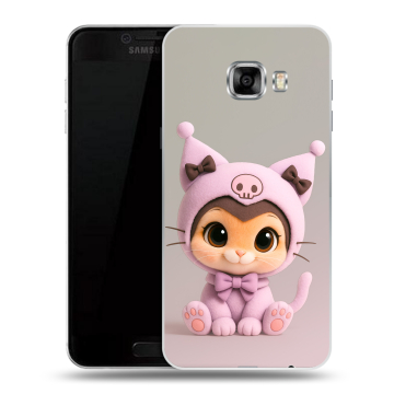 Пластиковый чехол на Samsung Galaxy C7 с принтом Куроми Kuromi 