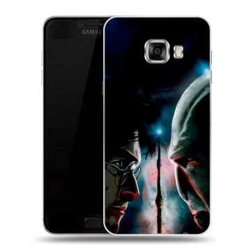 Пластиковый чехол на Samsung Galaxy C7 с принтом Гарри Поттер Harry Potter Пластиковый чехол на Samsung Galaxy C7 с принтом Гарри Поттер Harry Potter