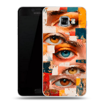 Пластиковый чехол на Samsung Galaxy C7 с принтом Модный принт Пластиковый чехол на Samsung Galaxy C7 с принтом Модный принт