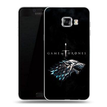 Пластиковый чехол на Samsung Galaxy C7 с принтом Игра Престолов Game Thrones Пластиковый чехол на Samsung Galaxy C7 с принтом Игра Престолов Game Thrones