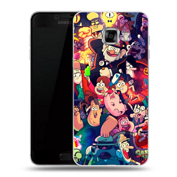 Пластиковый чехол на Samsung Galaxy C7 с принтом Gravity Falls Гравити Фолз Пластиковый чехол на Samsung Galaxy C7 с принтом Gravity Falls Гравити Фолз